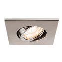SLV Abdeckung MOVE f�r LED Einbauleuchte UNIVERSAL DOWNLIGHT PHASE, IP20 (Indoor), quadratisch, schwenkbar, chrom