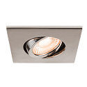 SLV Abdeckung MOVE f�r LED Einbauleuchte UNIVERSAL DOWNLIGHT PHASE, IP20 (Indoor), quadratisch, schwenkbar, chrom