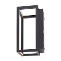 SLV outdoor wall luminaire QUADRULO IP55, anthracite