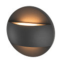 SLV LED Au�enwandleuchte LID II UP/DOWN, IP65 IK03, � 22cm, 28W 2700/3000K (CCT Switch) 1500lm 2x100�, dimmbar, starr, anthrazit