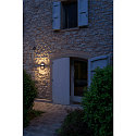 SLV LED Au�enwandleuchte LID II UP/DOWN, IP65 IK03, � 22cm, 28W 2700/3000K (CCT Switch) 1500lm 2x100�, dimmbar, starr, anthrazit