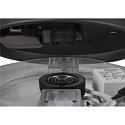 SLV wall and ceiling luminaire MEDO� PRO 30 round, DALI controllable IP50, black dimmable