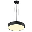 LED Wand-/Deckenleuchte MEDO� PRO 40, rund, 110�, 19W, 3000/4000K, CRI 90, UGR <25, RC, schwarz