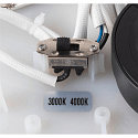 SLV LED Wand-/Deckenleuchte MEDO� PRO 60, rund, 80�, 37W, 3000/4000K, CRI 90, UGR, schwarz