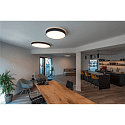 LED Deckenleuchte MEDO� PRO 90, rund, 80�, 74W, 3000/4000K, CRI 90, UGR, schwarz