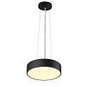 LED Wand-/Deckenleuchte MEDO� 30, IP50, Up/Down, � 28cm, 12W 2700/3000/4000K 1050-1200lm 110�, CRI 90, dimmbar, schwarz