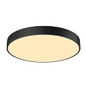 wall and ceiling luminaire MEDO� 60 round, CCT Switch, direct / indirect IP50, black dimmable