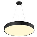 wall and ceiling luminaire MEDO� 60 round, CCT Switch, direct / indirect IP50, black dimmable