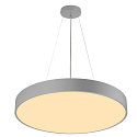 SLV LED Wand-/Deckenleuchte MEDO� 60, IP50, Up/Down, � 60cm, 20W 2700/3000/4000K 2100-2350lm 110�, CRI 90, dimmbar, grau