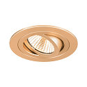 SLV Deckeneinbauring NEW TRIA� 68, rund, IP20, ros�gold