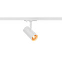 SLV LED 1-Phasen Strahler NOBLO� SPOT DTW, IP20, 8.4W 2000-3000K 450lm 36�, CRi >90, Dim-to-Warm, wei�