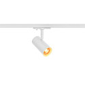 SLV LED 1-Phasen Strahler NOBLO� SPOT DTW, IP20, 8.4W 2000-3000K 450lm 36�, CRi >90, Dim-to-Warm, wei�