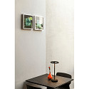 SLV LED Akku-Tischleuchte VINOLINA ONE, IP54, � 14cm Ringform, 2.5W 2700K 125lm, Touch-Dimmer + Ladestation, schwarz