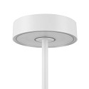 SLV LED Akku-Tischleuchte VINOLINA 2-CCT, IP54, � 12cm, zylindrisch, 2.2W 2700/3000K 130lm, Touch-Dimmer + Ladestation, wei�