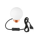 SLV Tischleuchte TINY SUN, � 11,8cm, G9, IP20, kupfer