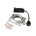 SLV Deckeneinbauleuchte NEW TRIA� 68, quadratisch, GU10, max. 10W, IP20, wei�