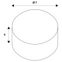 SLV LED module NEW TRIA� round 13,3W 1200lm 3000K 38� dimmable, black