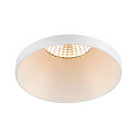 SLV Deckeneinbauring NEW TRIA� 75, H: 4,9cm, rund, vertieft, IP20, wei�