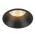 SLV Deckeneinbauring NEW TRIA� 95, rund, vertieft, IP20, schwarz