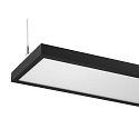 LED Pendelleuchte WORKLIGHT PRO 120, 80� - 115�, 120cm, 50W, 4000K, 6100lm, IP20, DALI dimmbar, schwarz