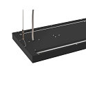 LED Pendelleuchte WORKLIGHT PRO 120, 80� - 115�, 120cm, 50W, 4000K, 6100lm, IP20, DALI dimmbar, schwarz
