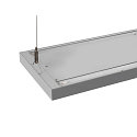 SLV LED Pendelleuchte WORKLIGHT PRO 150, 80� - 115�, 150cm, 59W, 4000K, 7200lm, IP20, DALI dimmbar, grau