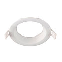 Abdeckung f�r Deckeneinbauleuchte DOWNLIGHT V 100, � 11cm / 2.5cm, leicht versenkt, wei�