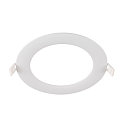 Abdeckung f�r Deckeneinbauleuchte DOWNLIGHT V 150, � 16.8cm / 2.5cm, flach, wei�