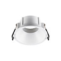 Deckeneinbauring NEW TRIA� 75, H: 4,3cm, rund, vertieft, IP20, wei�