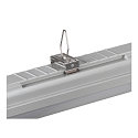 SLV LED Feuchtraum-Wannenleuchte WATERPROOF V 1500 ON-OFF, IP66 IK08, 18-32W (multi) 3000/4000K, CRI 80, schaltbar, grau