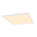 LED Einlege-Deckenleuchte PANEL V 600 ON-OFF, IP54 IK03, 59.5cm, 34W 3000/4000K (CCT Switch), CRI 80, schaltbar, 115� UGR<22