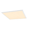 LED Einlege-Deckenleuchte PANEL V 600 ON-OFF, IP54 IK03, 59.5cm, 34W 3000/4000K (CCT Switch), CRI 80, schaltbar, 85�, UGR<19