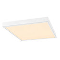 SLV LED Einlege-Deckenleuchte PANEL V 625 ON-OFF, IP54 IK03, 62cm, 34W 3000/4000K (CCT Switch), CRI 80, schaltbar, 85�, UGR<19