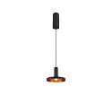 LED Pendelleuchte LALU� MIX&MATCH Base, 150cm, 9,5W, 3000K, 680lm, IP20, dimmbar, schwarz
