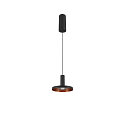 LED Pendelleuchte LALU� MIX&MATCH Base, 150cm, 9,5W, 3000K, 680lm, IP20, dimmbar, schwarz