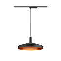 SLV Leuchtenschirm LALU� TETRA 36 MIX&MATCH, H:8,9 cm, schwarz/bronze