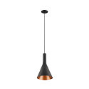 SLV Leuchtenschirm LALU� CONE 15 MIX&MATCH, H:17 cm, schwarz/bronze