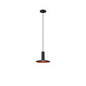 LED Pendelleuchte LALU� MIX&MATCH Base, Einbau, 150cm, 9,5W, 3000K, 680lm, IP20, dimmbar, schwarz
