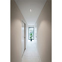 SLV LED Deckeneinbauleuchte KADUX DOUBLE, 38�, 3000K, 1550lm, IP20, quadratisch, dimmbar, wei�/schwarz