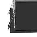 SLV LED Deckeneinbauleuchte KADUX TRIPLE, 38�, 3000K, 2350lm, IP20, quadratisch, dimmbar, schwarz