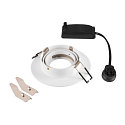 Deckeneinbauleuchte NEW TRIA� 75 XL, rund, GU10, max. 10W, IP20, wei�