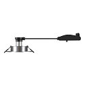 SLV Deckeneinbauleuchte NEW TRIA� 75 XL, rund, GU10, max. 10W, IP20, aluminium