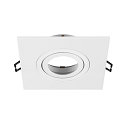 Deckeneinbauring NEW TRIA� 75 XL, quadratisch, IP20, wei�