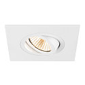 SLV Deckeneinbauring NEW TRIA� 75 XL, quadratisch, IP20, wei�
