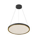 LED Pendelleuchte ONE CUBE UP/DOWN, � 80,5cm, 80W, 3000K, 6000lm, IP20, DALI dimmbar, schwarz