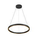 LED Pendelleuchte ONE CUBE UP/DOWN, � 80,5cm, 80W, 3000K, 6000lm, IP20, DALI dimmbar, schwarz