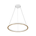 SLV LED Pendelleuchte ONE CUBE UP/DOWN, � 80,5cm, 80W, 3000K, 6000lm, IP20, DALI dimmbar, wei�