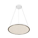 SLV LED Pendelleuchte ONE CUBE UP/DOWN, � 80,5cm, 80W, 4000K, 6500lm, IP20, DALI dimmbar, wei�