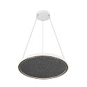 SLV LED Pendelleuchte ONE CUBE UP/DOWN, � 80,5cm, 80W, 4000K, 6500lm, IP20, DALI dimmbar, wei�