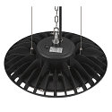 SLV LED Hallenstrahler HIGHBAY V 330, IP65 IK08, 220-240V AC, 100-200W (multi) 4000K 32000lm 90�, CRI 80, schaltbar, schwarz